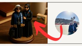 Miniatur figure yang dihasilkan Lmarena AI (Foto: Dok. Jejaknarasi.id)
