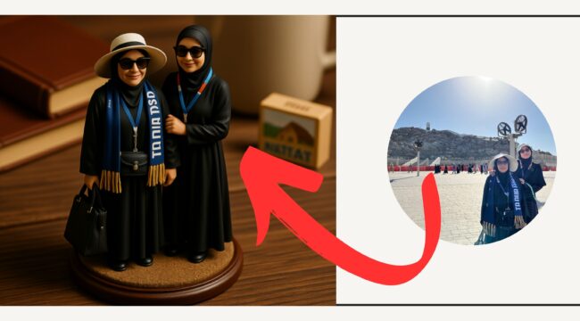 Miniatur figure yang dihasilkan Lmarena AI (Foto: Dok. Jejaknarasi.id)