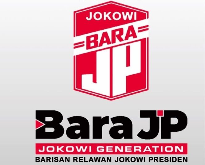 
					Logo relawan Jokowi Presiden (Bara JP). (Foto: 1st)