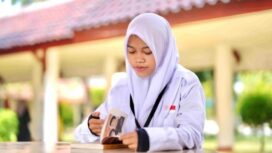 Adelia siswa sekolah rakyat di bekasi (Foto:Kemensos)