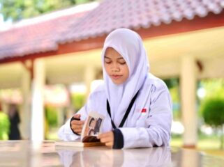 Adelia siswa sekolah rakyat di bekasi (Foto:Kemensos)