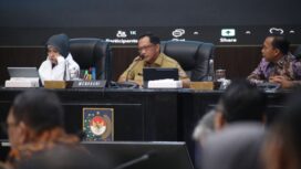 Mendagri Tito Karnavian saat memimpin Rapat. (Foto : Puspen Kemendagri)