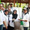 Wakil Bupati Tangerang, Intan Nurul Hikmah saat menghadiri kegiatan tanam pohon bersama PT Sinar Mas Land (Foto: Istimewa)