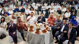 para Mantan Menpora saat hadir dalam Sertijab Dito Ariotedjo dan Erick Thohir. (Foto_ Kemnpora)