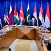 Prabowo Subianto menghadiri Multilateral Meeting on the Middle East atas undangan Presiden Amerika Serikat, Donald Trump, . ( Foto : Kementerian Sekretariat Negara)
