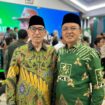 Wakil Sekretaris Dewan Syuro DPP PKB, Dr. KH. Maman Imanulhaq (Kanan) bersama Mantan Ketua Umum PKB, Prof. Dr. KH. Alwi Shihab . (Foto : Ist)