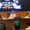 Wakil Ketua DPR RI, Sufmi Dasco Ahmad saat konferensi pers . (Foto : Ist)