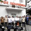 Menko Perekonomian Airlangga Hartarto saat meluncurkan  Program BLT Kesra dan Magang Lulusan Perguruan Tinggi. (Foto : Sesneg) 