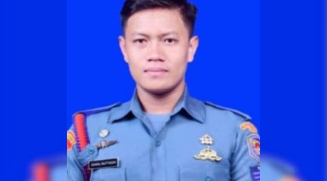 Alm Praka Marinir Zaenal Mutaqim (Foto: Dok. Puspen TNI)