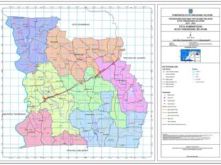 Peta Wilayah Administratif Tangerang Selatan