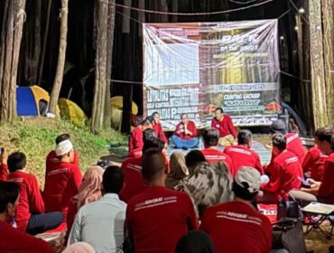 Suasana kegiatan refreshment dan koordinasi pengurus Dewan Pimpinan Daerah Kongres Advokat Indonesia (DPD K.A.I) Provinsi Jawa Timur  di trawas Mojokerto. (Foto : ist)