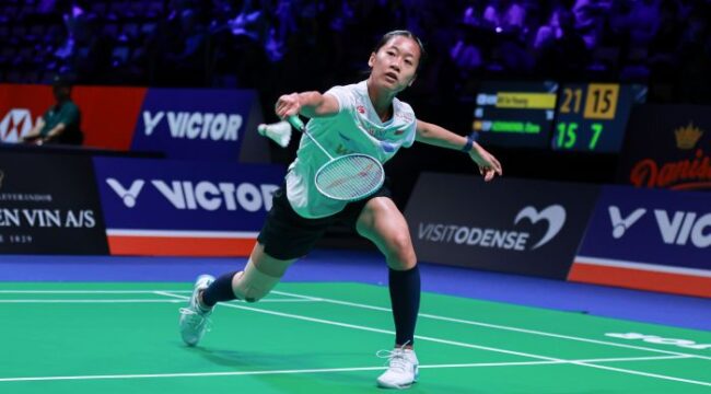 Pebulutangkis Tunggal Putri Indonesia Putri Kusuma Wardani Lolos 16 Besar Denmark Open 2025. (Foto: PBSI)