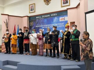 Proses undian paparan AK-PWI-HPN 2023 (Foto: Dok PWI)