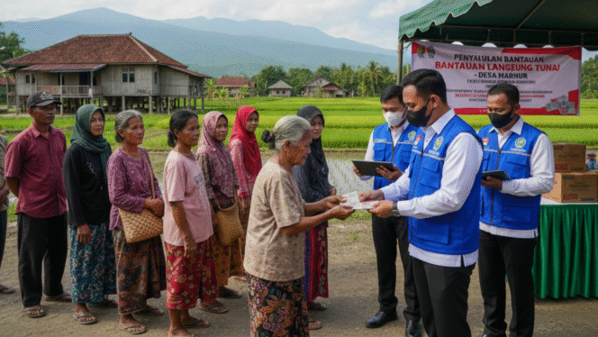 
					Ilustrasi Penyaluran BLT Tahap Ke II 2025 (Foto: Lmarena)