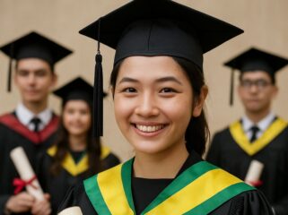 Ilustrasi wisuda (Foto: lmarena)