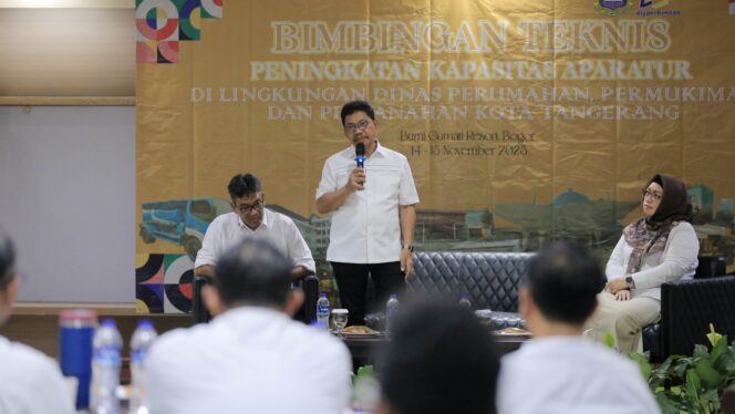 
					Dinas Perkimtan Tangerang Gelar Bimtek, Sachrudin: Perkuat Tata Kelola dan Layanan Sektor Permukiman