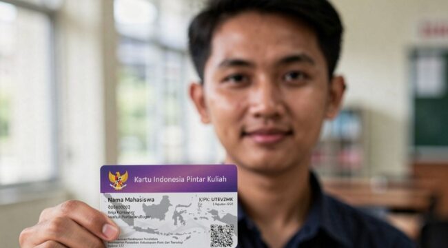 Ilustrasi Mahasiswa penerima program KIP Kuliah 2026 (Foto: lmarena)