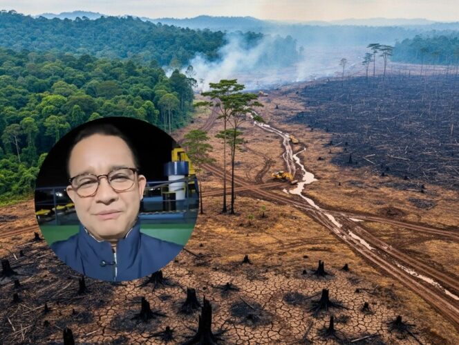 
					Kutip Surat Ar Rum Ayat 41, Anies Baswedan Ingatkan Pentingnya Tobat Ekologis