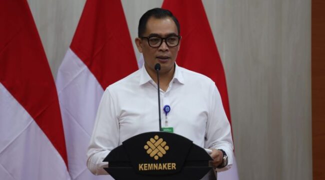 Kepala Biro Humas Kemnaker, Faried Abdurrahman Nur Yuliono. (Foto: Humas Kemenaker)