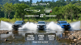 Tiga unit mobil terbaru Ford Indonesia yang di pamerkan dalam GJAW 2025. (Foto: Ford RMA Indonesia )