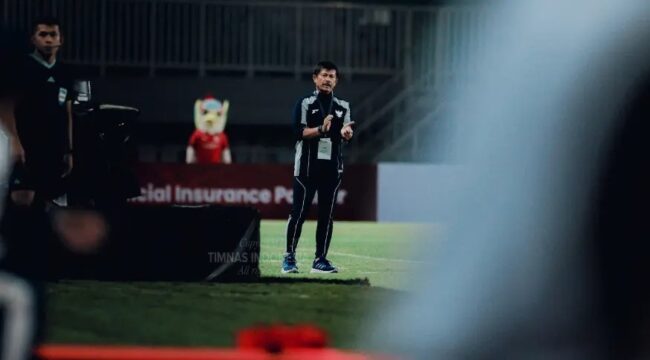 Pelatih Timnas Indonesia U-23 Indra Sjafri . (Foro : PSSI) 