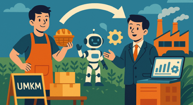 Ilustrasi UMKM (Foto: Binus)