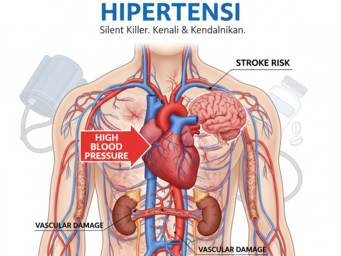 
					Waspada Hipertensi: Kisah Pria Bugar Usia 54 Tahun Terkena Stroke Mendadak
