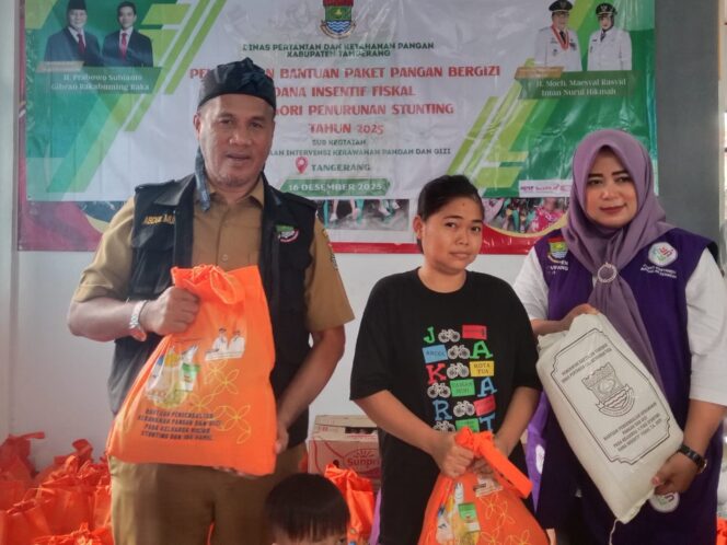 
					Pemkab Tangerang Salurkan 500 Paket Bantuan Penanganan Stunting di 5 kecamatan Wilayah Utara Tangerang