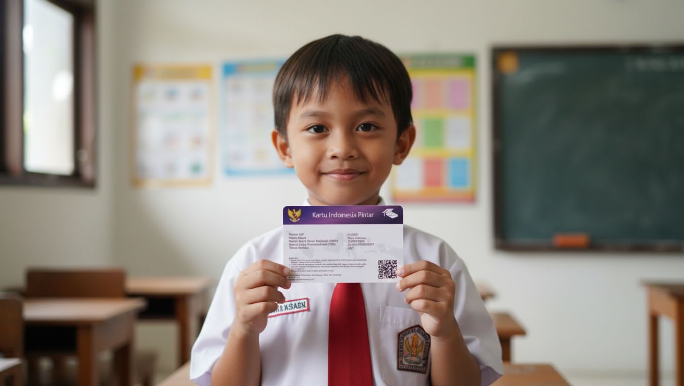Ilustrasi Siswa Penerima Kartu Indonesia Pintar (KIP) tahun 2026. (Foto: lmarena)