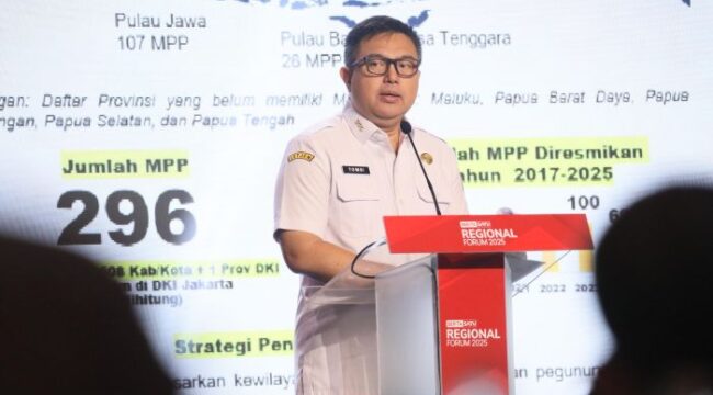 Sekretaris Jenderal (Sekjen) Kementerian Dalam Negeri (Kemendagri) Tomsi Tohir. (Foto : Puspen Kemendagri)