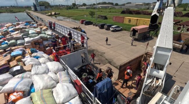 Bnatuan Bakamla RI saat tiba di Aceh. (Foto : Humas Bakamla RI)