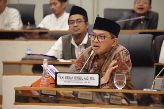 
					Anggota Komisi VIII DPR dari Fraksi PKB, Maman Imanul Haq,. (Foto : Ist)