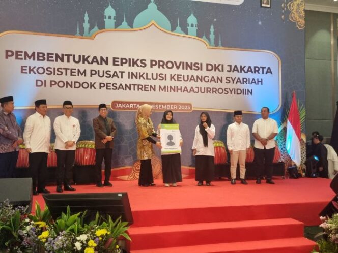 
					OJK Resmikan EPIKS di Pondok Pesantren Minhaajurrosyidiin, Jakarta Timur