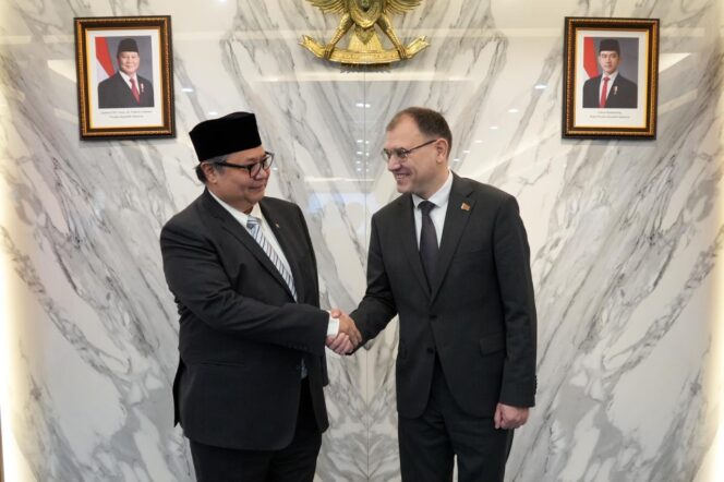 
					Bertemu DPM Belarus, Menko Airlangga Bahas Kerjasama Ekonomi Strategis