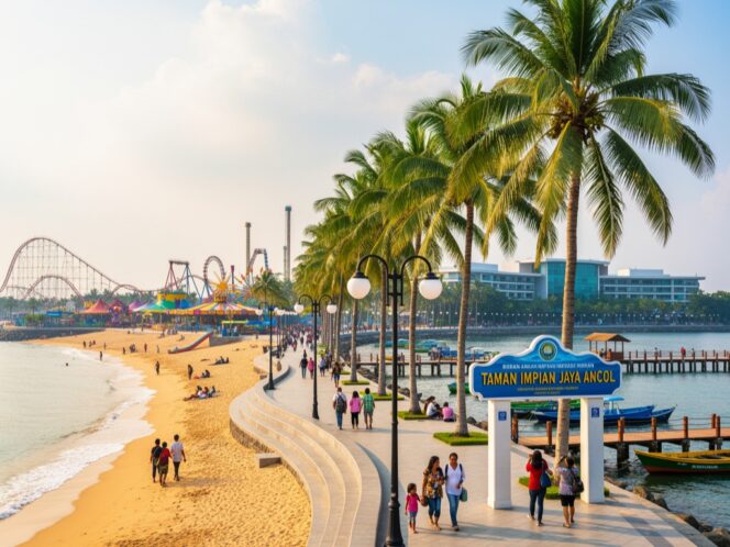 
					Taman Impian Jaya Ancol Catat Lonjakan Kunjungan di Hari Pertama Tahun Baru 2026