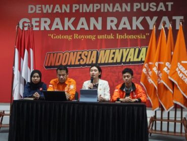 Konferensi pers gerakan rakyat jelang rakernas perdana. (Dok. Humas Gerakan rakyat)