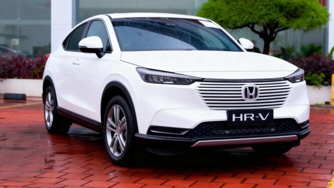 
					Tampilan Honda HRV-E CVT(Foto: 1st)