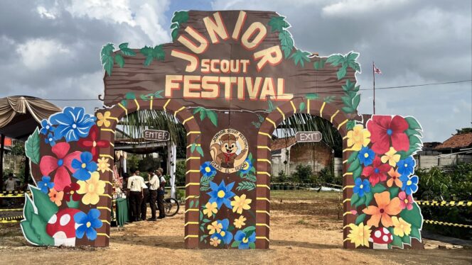 
					Bangun Akhlak Pramuka, 350 Peserta Ikuti Junior Scout Festival di PP Daar el-Huda