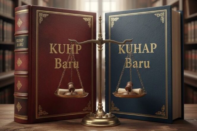 
					Ilustrasi KUHP dan KUHAP baru . (Foto : Ist)