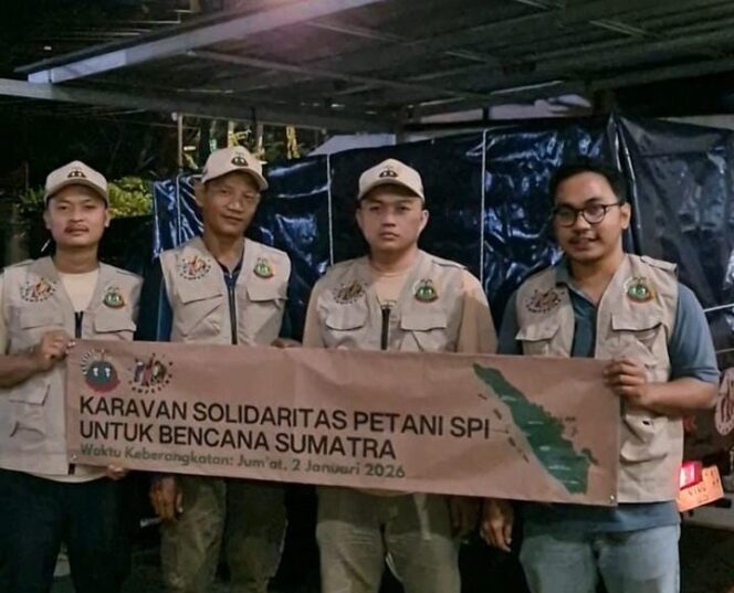 
					Tim Karavan  SPI , siap melakukan perjalanan ke  Pulau Sumatera untuk menyalurkan bantuan korban bencana. (Foto : SPI)