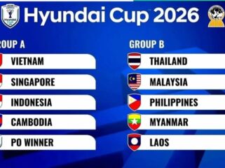 Hasil Drawing pembagian grup (foto: 1st)