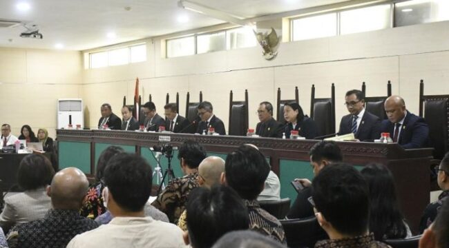 Suasana Persidangan di KPPU. (Foto: KPPU)