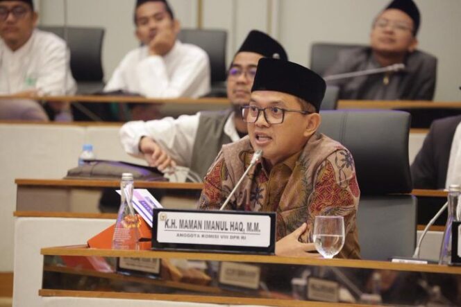 
					Anggota Komisi VIII DPR RI Maman Imanul Haq. (Foto: Ist)