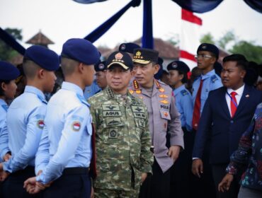 Panglima TNI Jenderal Agus Subiyanto saat ikut hadir peresmian Sekolah Taruna Nusantara. (Foto: Puspen TNI)