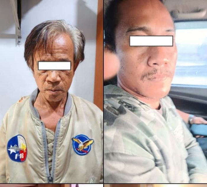 Dua pelaku pengeroyokan  pedagang kukusan di Duren Sawit yang berhasil diamanka Polisi. (Foto : PMJ)