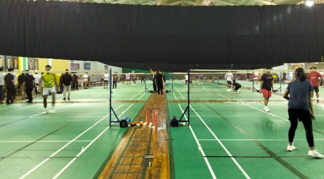 Indor Pelatnas PBSI Cipayung Jakarta Timur (Foto : Sirhan/Jejaknarasi id.) 