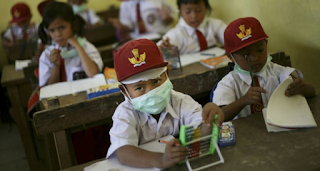 Ilustrasi Protokol Keshatan Sekolah. (Foto : Ist)