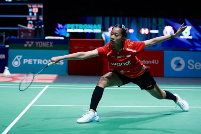 
					Pebulutangkis tunggal putri Indonesia, Putri Kusuma Wardani. (Foto: PBSI)