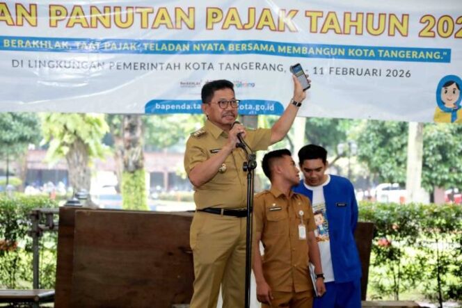 
					Pekan Panutan Pajak dan HPN 2026, Sachrudin Ajak ASN Jadi Teladan Kepatuhan Pajak