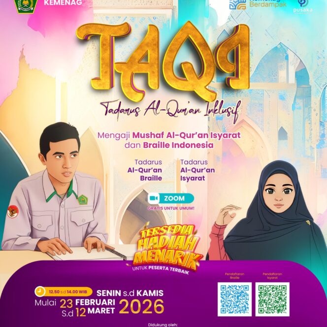 
					Ramadan 1447, LPMQ Kemenag Gelar Program TAQI